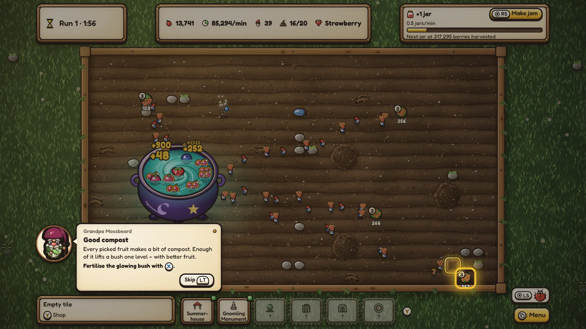 An early run: Grandpa Mossbeard explains compost